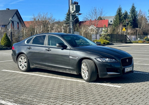 Jaguar XF cena 80000 przebieg: 115509, rok produkcji 2016 z Kraków małe 704